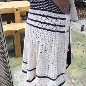 Anthropology hooded sleeveless cardigan sweater